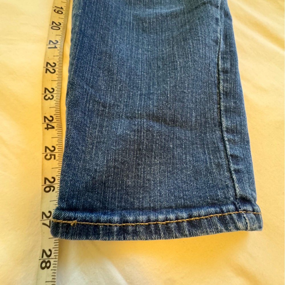 Banana Republic Curvy Girlfriend Mid-Rise Blue Women's Jeans 5-Pocket Sz: 28/6 - Picture 10 of 11